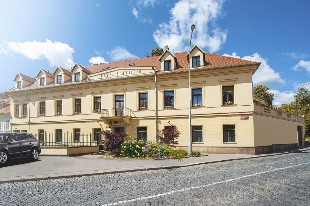 Hotel Schwaiger Praga Exterior foto